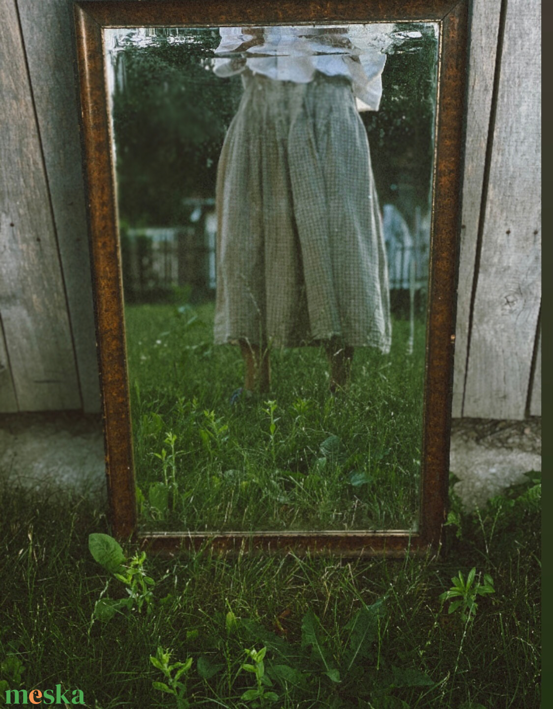 Két paneles húzott szoknya gumírozott derékkal  - ruha & divat - női ruha - szoknya - Meska.hu