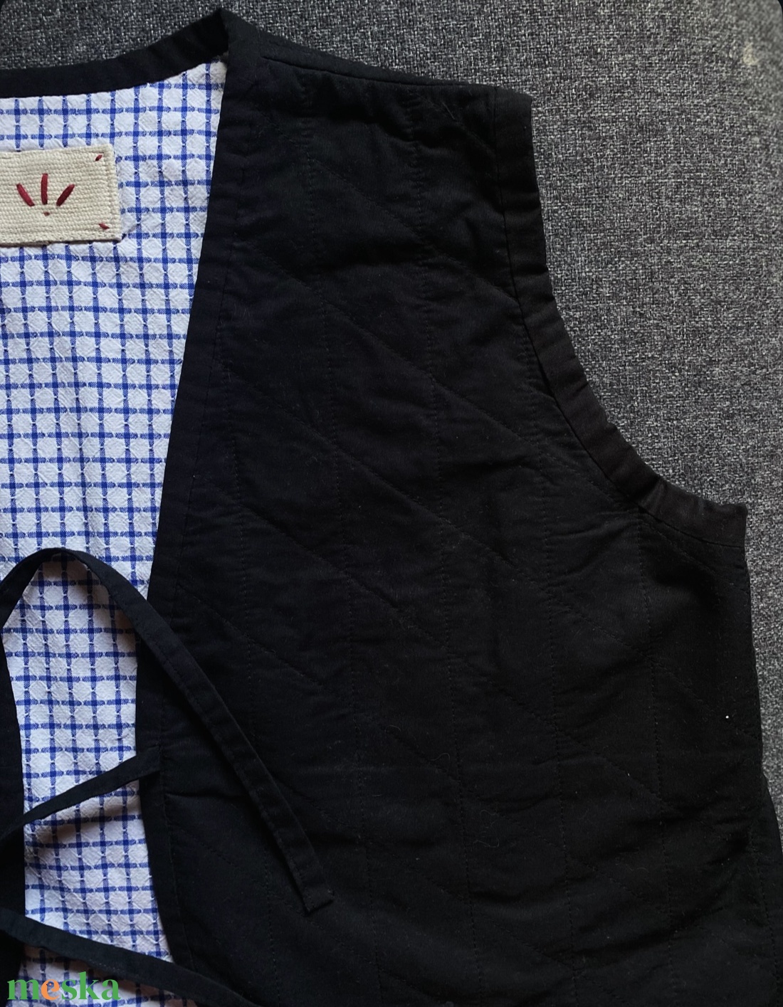 Quilted mellény XS-S - ruha & divat - női ruha - mellény - Meska.hu