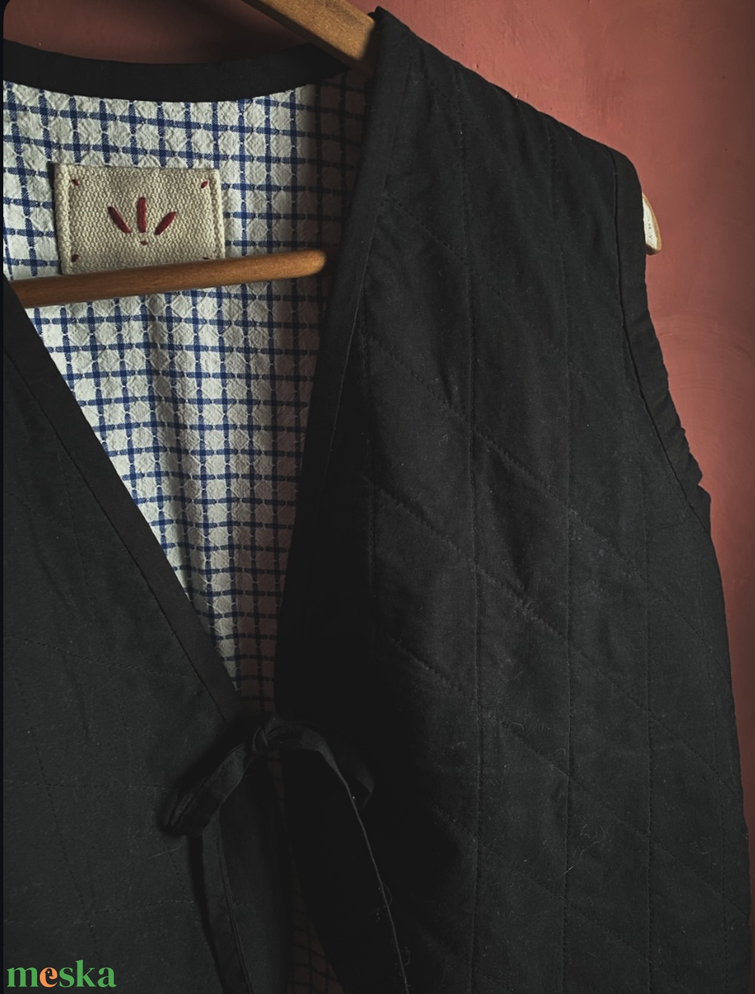 Quilted mellény XS-S - ruha & divat - női ruha - mellény - Meska.hu