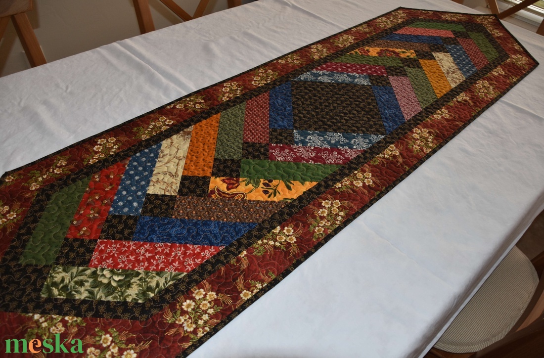 Fonott mintás patchwork terítő - otthon & életmód - konyhafelszerelés, tálalás - tálalás - terítő - Meska.hu Fonott mintás patchwork terítő - otthon & életmód - konyhafelszerelés, tálalás - tálalás - terítő - Meska.hu