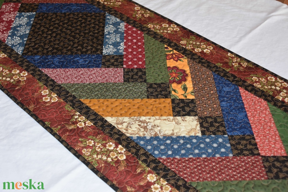 Fonott mintás patchwork terítő - otthon & életmód - konyhafelszerelés, tálalás - tálalás - terítő - Meska.hu Fonott mintás patchwork terítő - otthon & életmód - konyhafelszerelés, tálalás - tálalás - terítő - Meska.hu