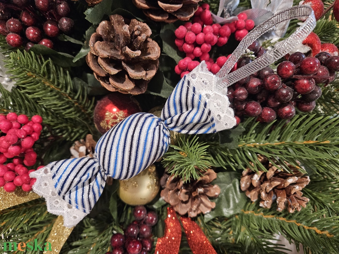 Szaloncukor szett - kék-ezüst - karácsony - karácsonyi lakásdekoráció - karácsonyfadíszek - Meska.hu