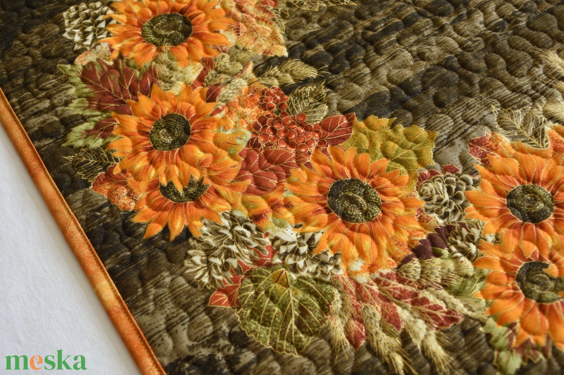Őszi napraforgók falikép - otthon & életmód - dekoráció - fali és függő dekoráció - falra akasztható dekor - Meska.hu