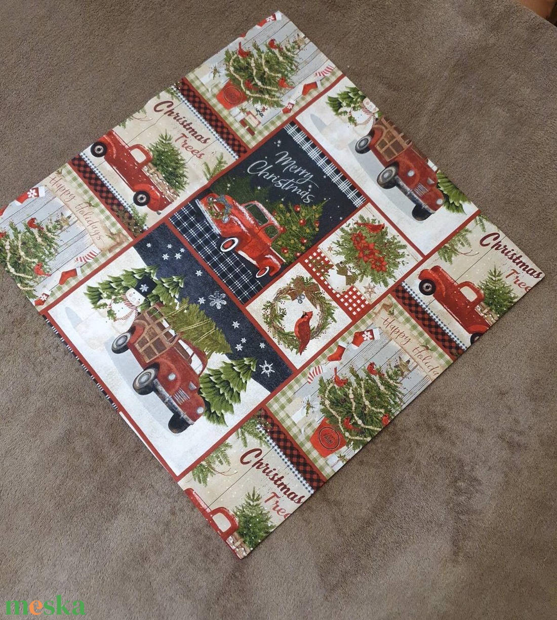 Karácsonyi párnahuzat - otthon & életmód - lakástextil - párna & párnahuzat - Meska.hu