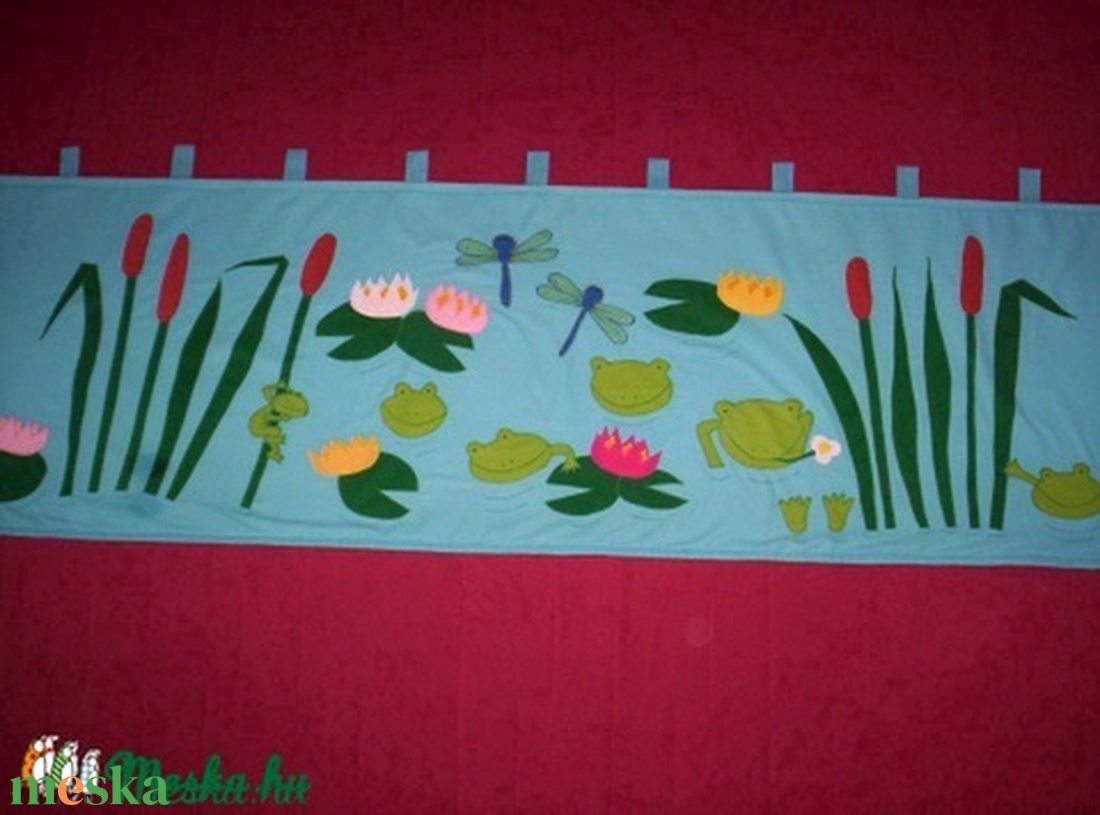 BREKEKEX...Békás falvédő- rendelhető! - baba - mama - babaszoba dekoráció - falvédő gyerekszobába - Meska.hu