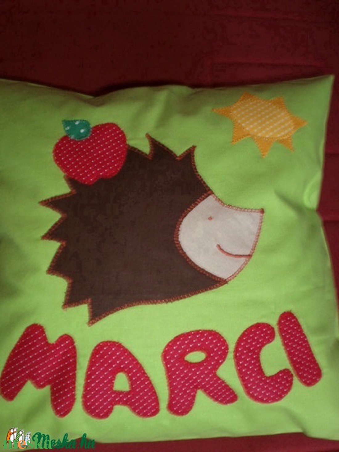 RENDELHETŐ!!!Nomen est omen! párnák névfelirattal - baba - mama - babaszoba dekoráció - gyerek díszpárna - Meska.hu