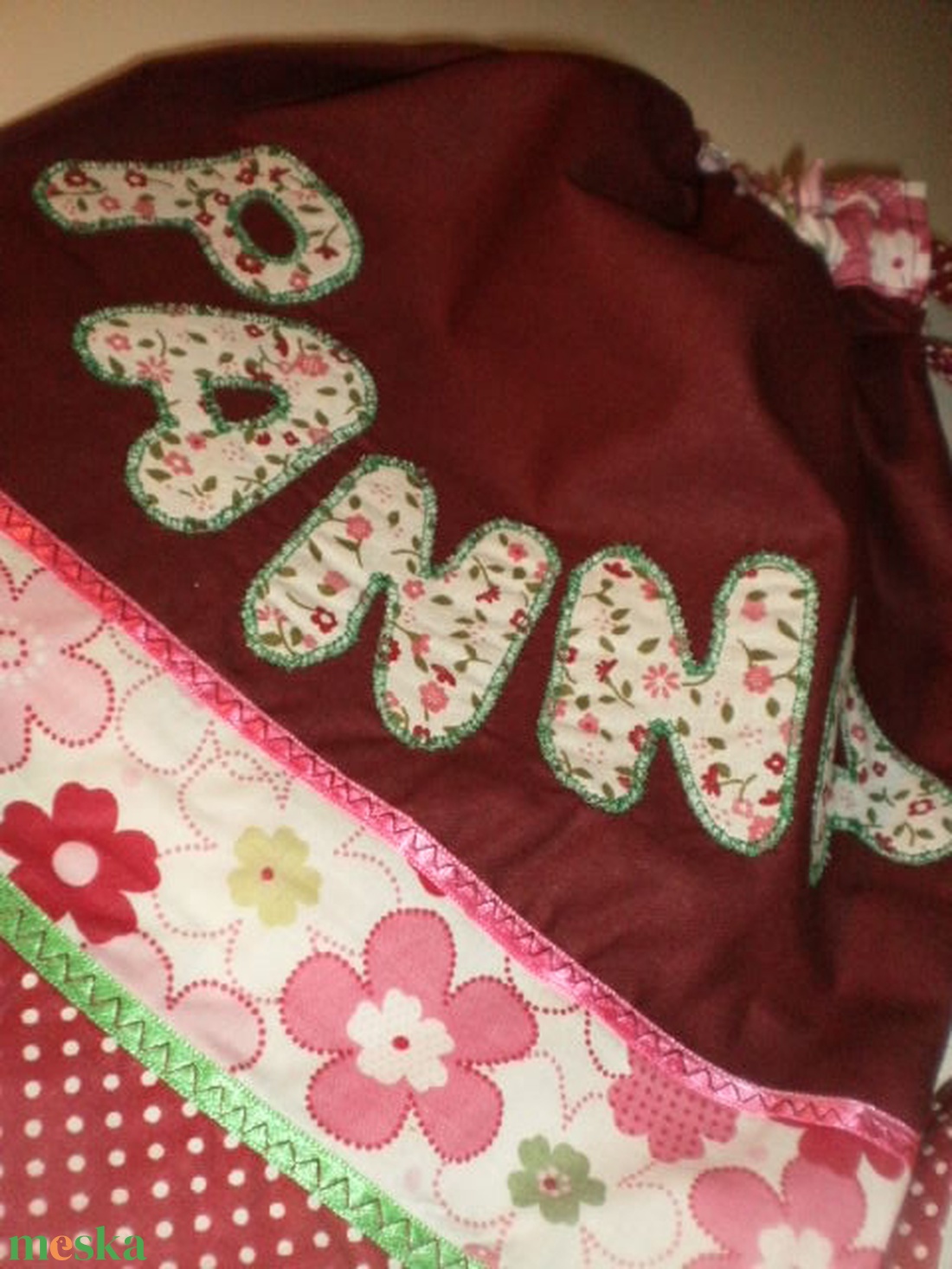 Két névfeliratos tornazsák - táska & tok - hátizsák - tornazsák, gymbag - Meska.hu