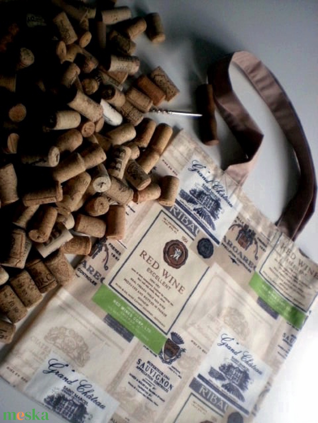 Bor  házhozszállítás... szatyor borisszáknak - táska & tok - bevásárlás & shopper táska - shopper, textiltáska, szatyor - Meska.hu