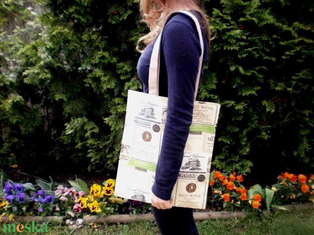 Bor  házhozszállítás... szatyor borisszáknak - táska & tok - bevásárlás & shopper táska - shopper, textiltáska, szatyor - Meska.hu