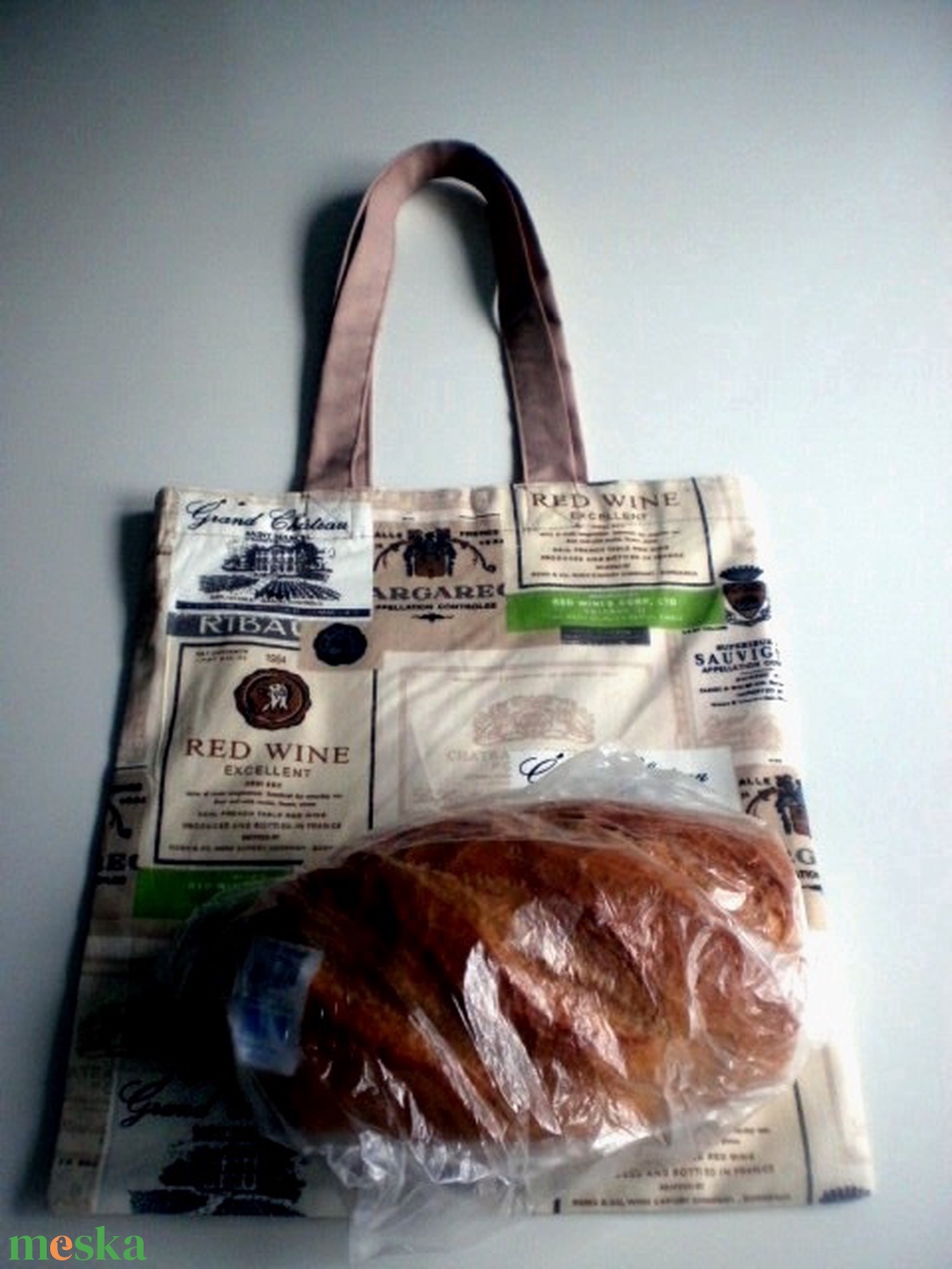 Bor  házhozszállítás... szatyor borisszáknak - táska & tok - bevásárlás & shopper táska - shopper, textiltáska, szatyor - Meska.hu