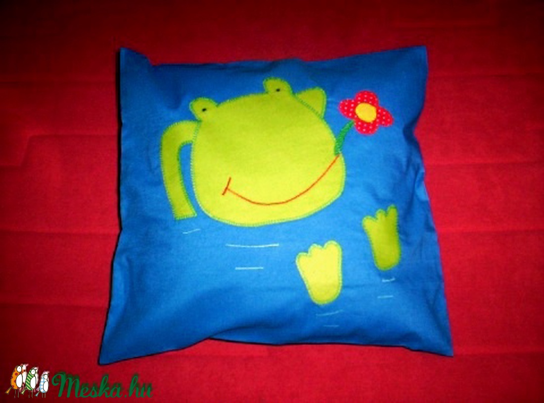 Zsolti, a béka párna -  - Meska.hu