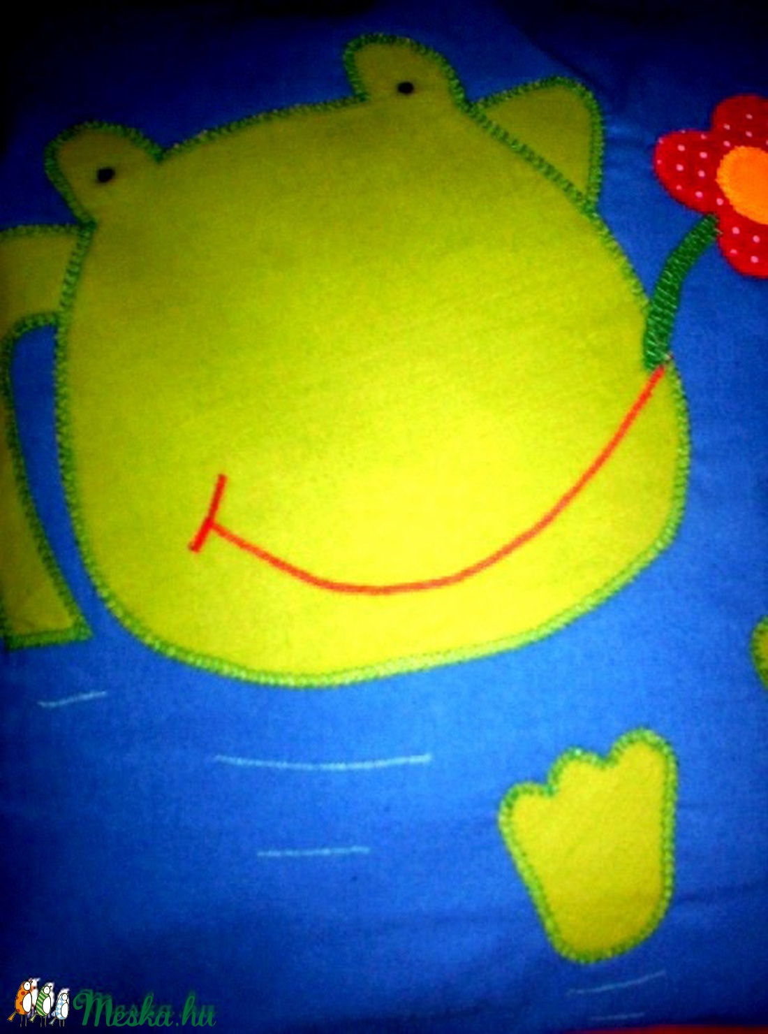 Zsolti, a béka párna -  - Meska.hu