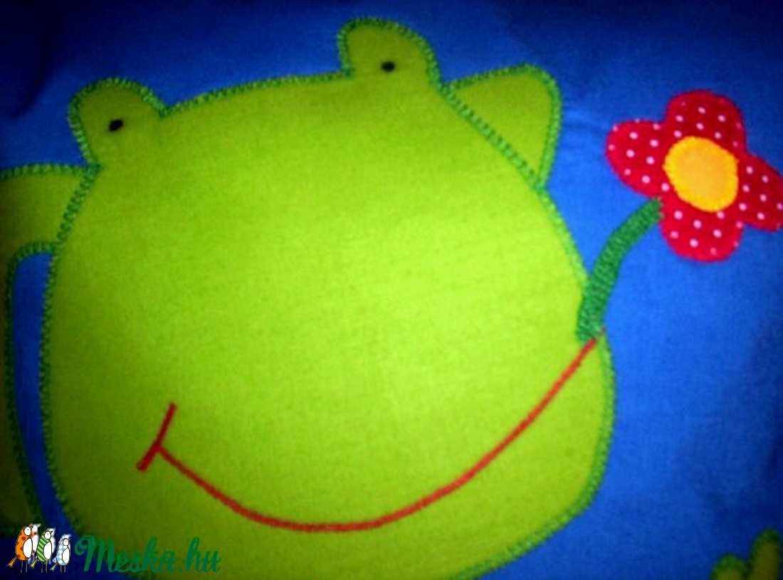 Zsolti, a béka párna -  - Meska.hu