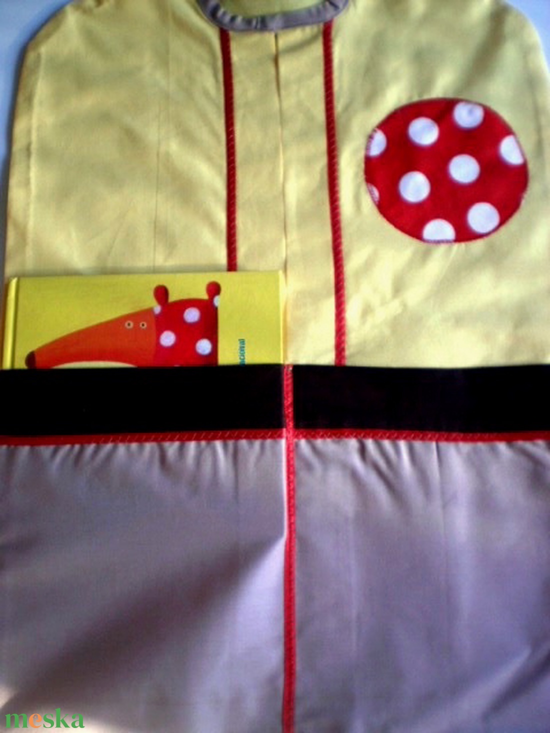  Pöttyös labdás oviszsák- tornazsák szett - játék & sport - ovis felszerelés - ovis szett - Meska.hu