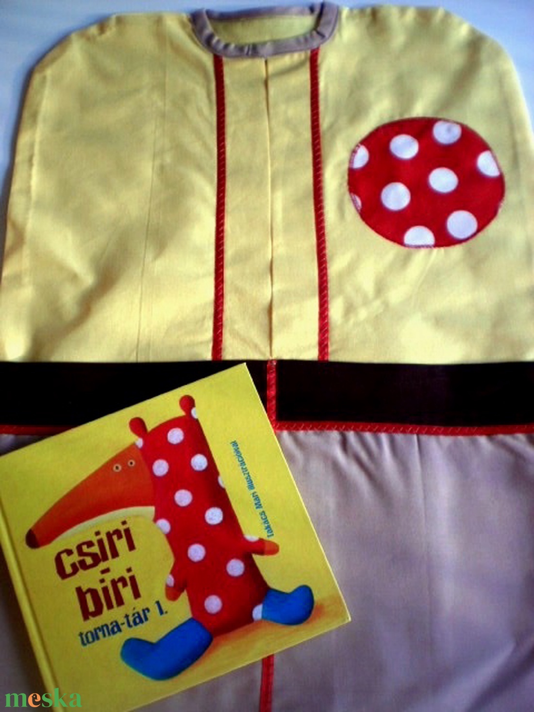  Pöttyös labdás oviszsák- tornazsák szett - játék & sport - ovis felszerelés - ovis szett - Meska.hu