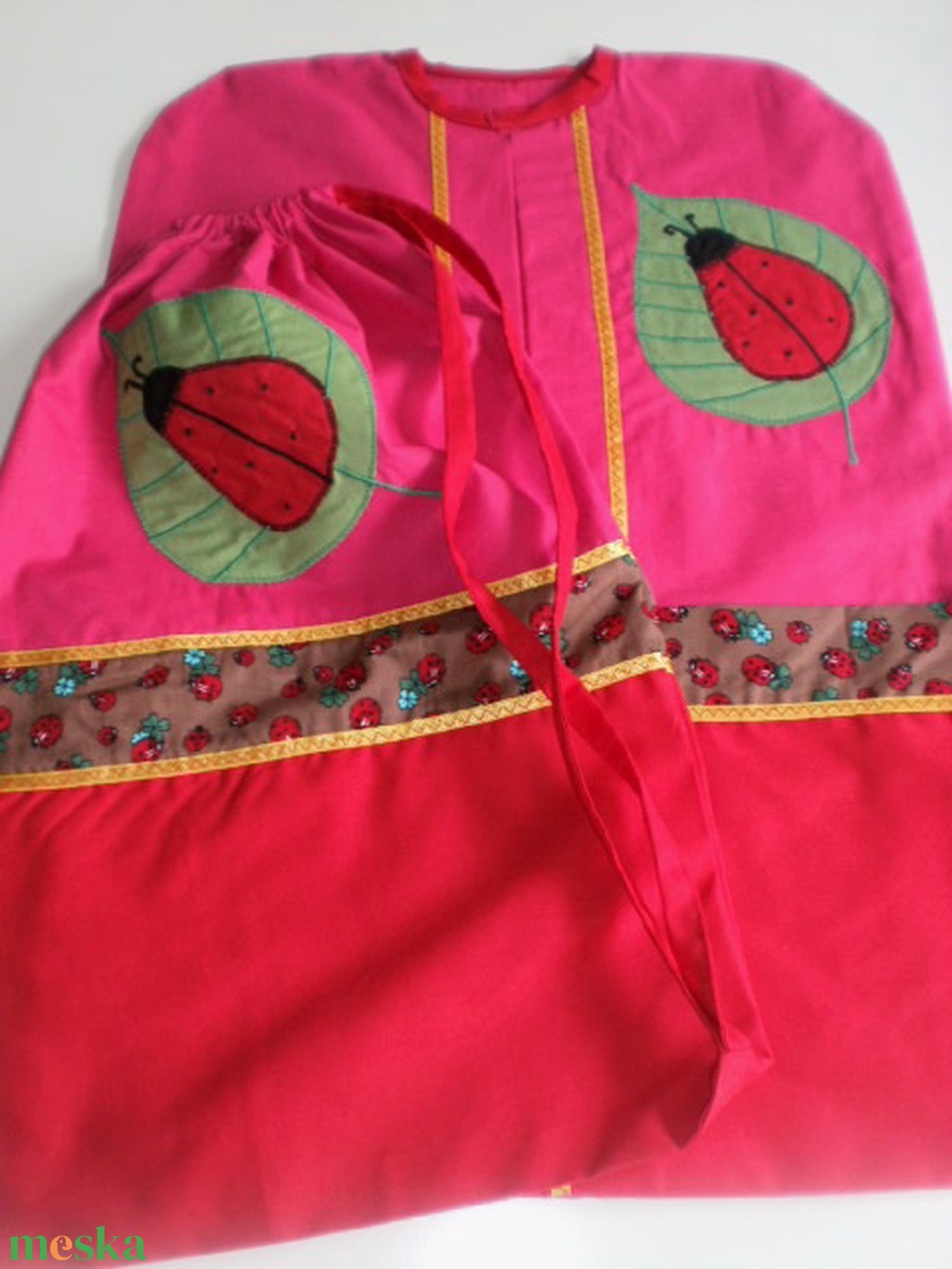 Rendelhető!!! Katicás oviszsák- tornazsák szett - játék & sport - ovis felszerelés - ovis szett - Meska.hu