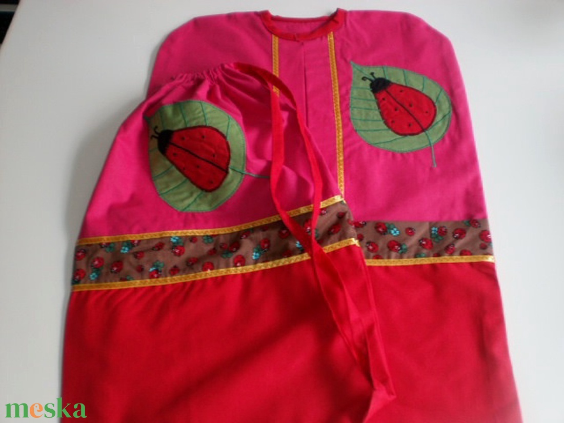 Rendelhető!!! Katicás oviszsák- tornazsák szett - játék & sport - ovis felszerelés - ovis szett - Meska.hu