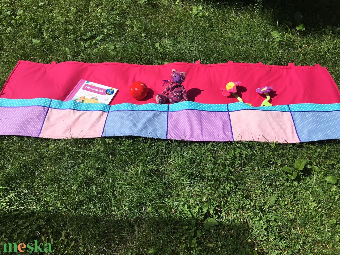 Jégvarázs...Pink falvédő pettyes zsebekkel - otthon & lakás - lakástextil - falvédő - Meska.hu Jégvarázs...Pink falvédő pettyes zsebekkel - otthon & lakás - lakástextil - falvédő - Meska.hu