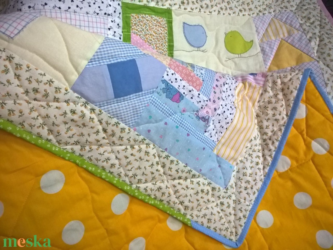Világos színek gyerektakaró - otthon & életmód - babaszoba, gyerekszoba - Meska.hu