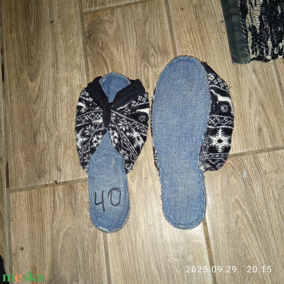 Szoba papucs - ruha & divat - cipő & papucs - papucs - Meska.hu