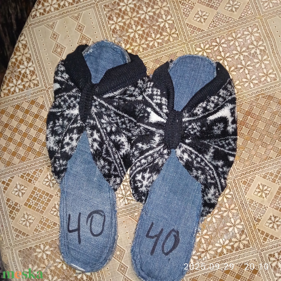 Szoba papucs - ruha & divat - cipő & papucs - papucs - Meska.hu