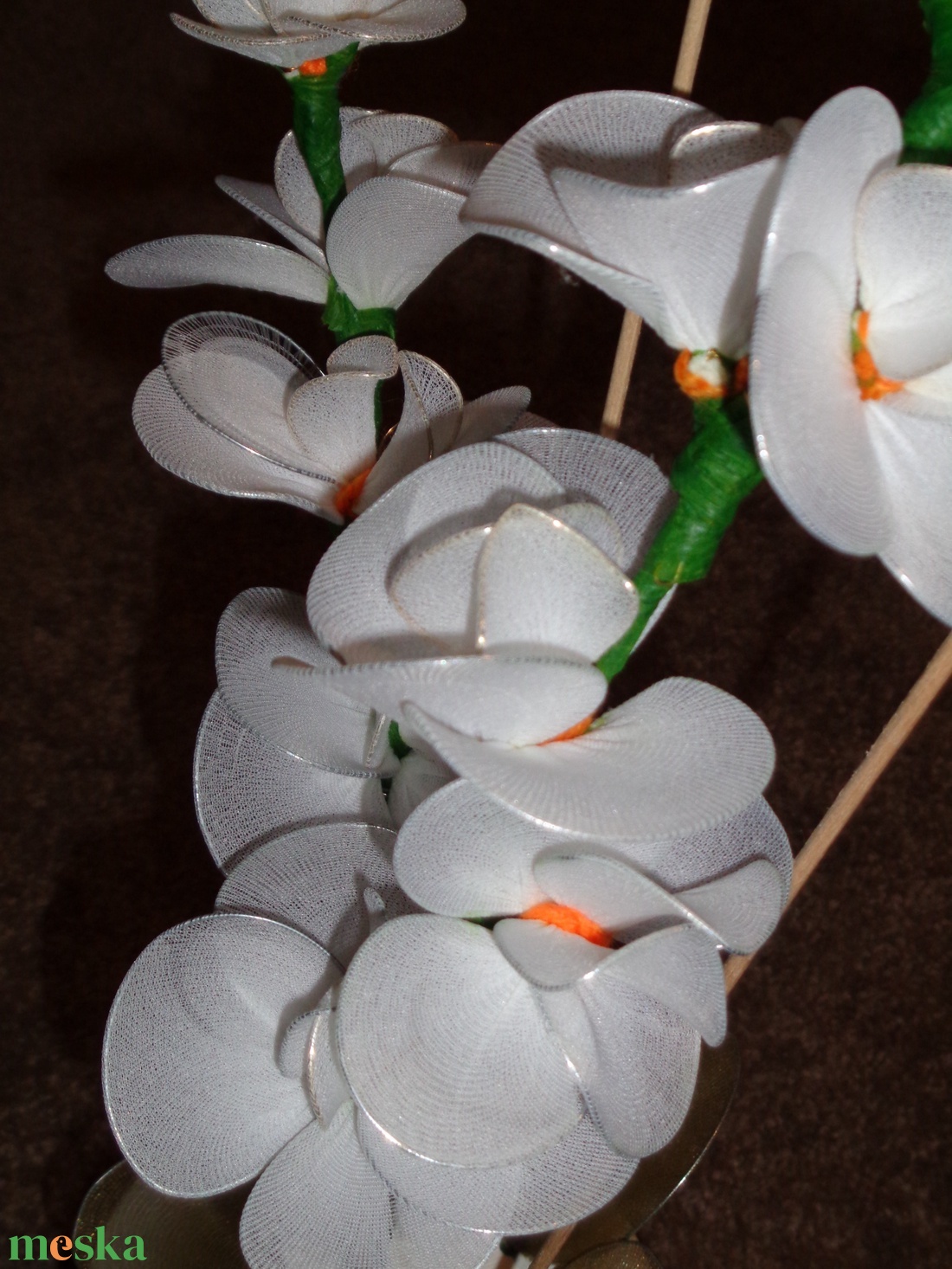 Orchidea fehér - otthon & lakás - dekoráció - Meska.hu