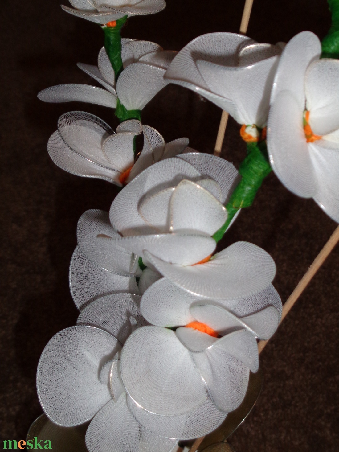 Orchidea fehér - otthon & életmód - dekoráció - Meska.hu