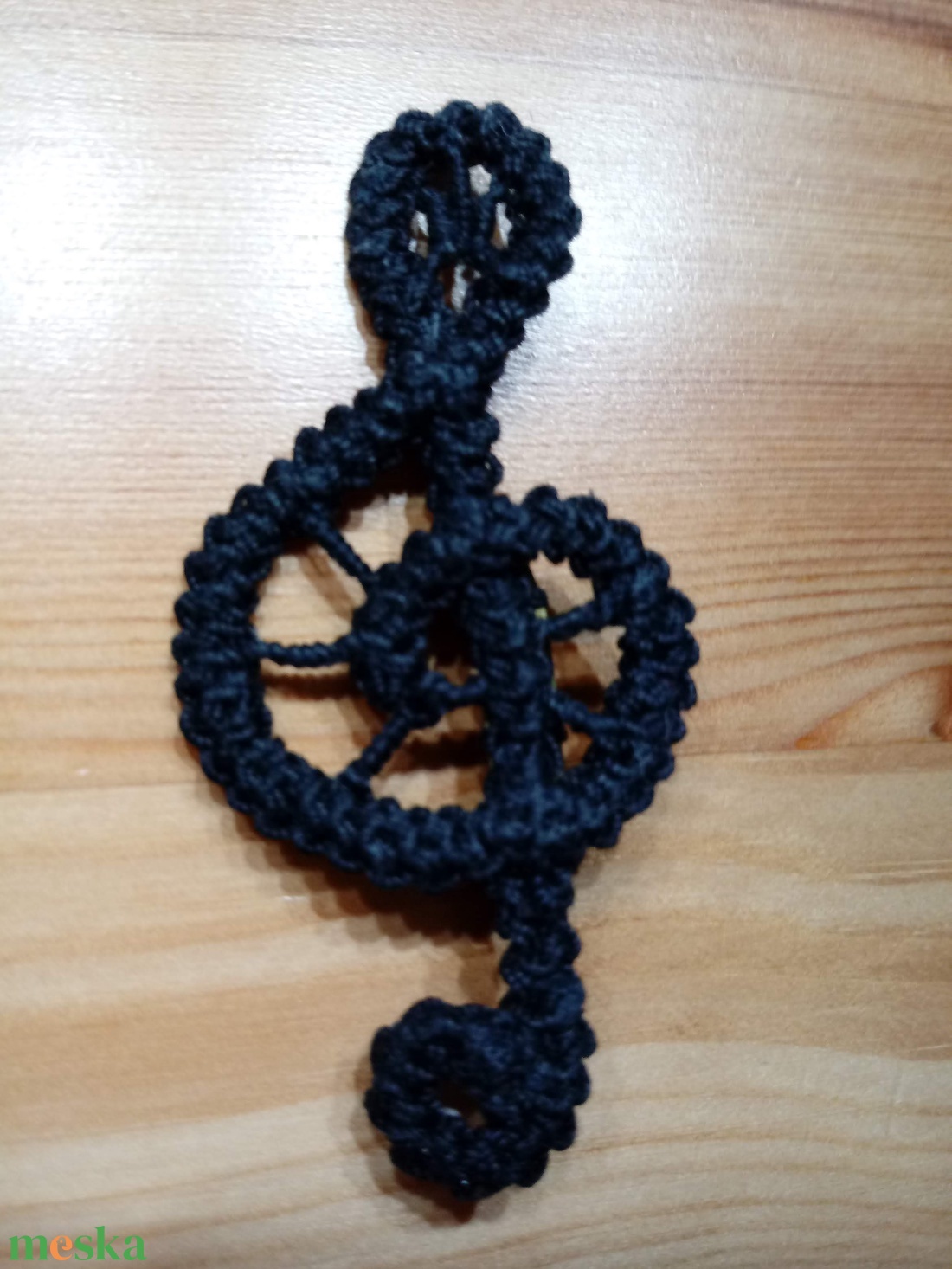 Violinkulcs kitűző - ékszer - kitűző és bross - Meska.hu