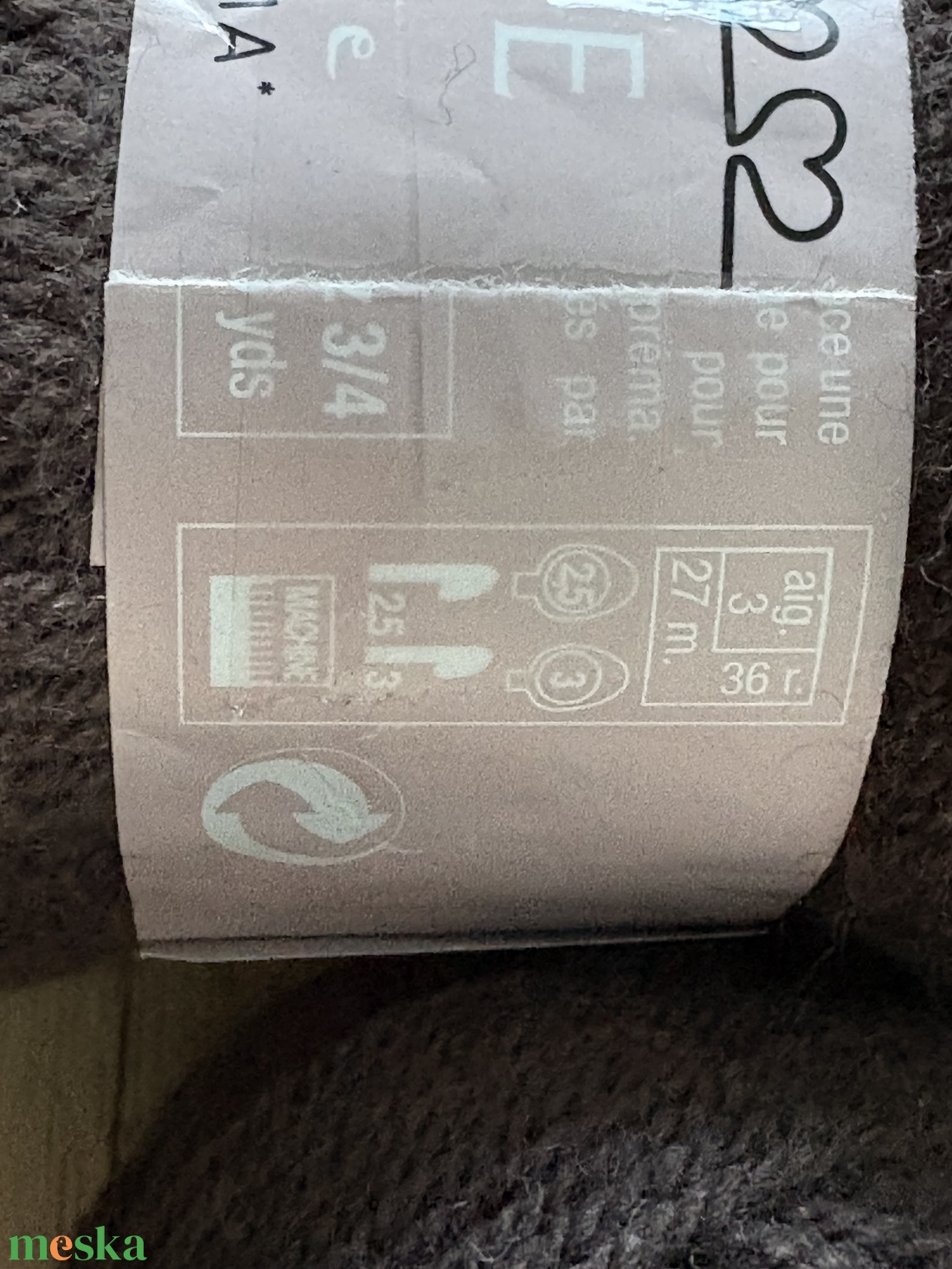 Bergere fonal - kellékek & szerszámok - rövidáru - fonal, cérna - bőr szál - Meska.hu