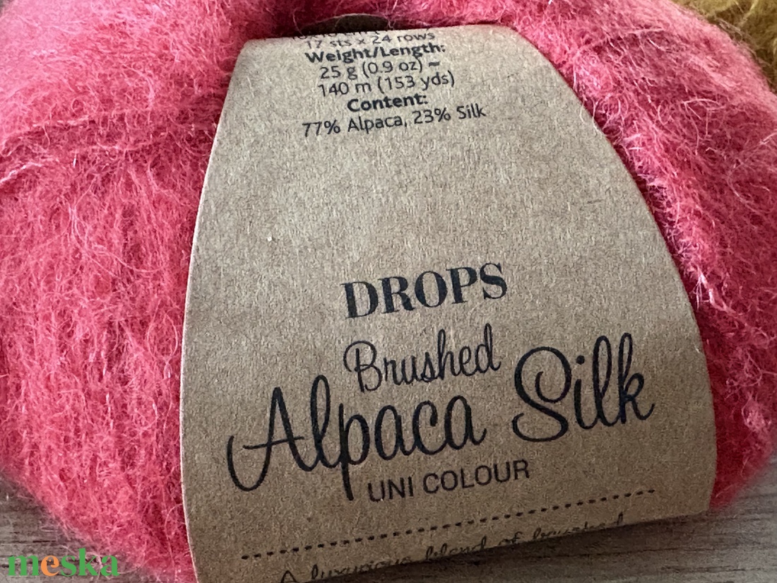 Alpaca Silk  - kellékek & szerszámok - rövidáru - fonal, cérna - gyapjúfonal - Meska.hu