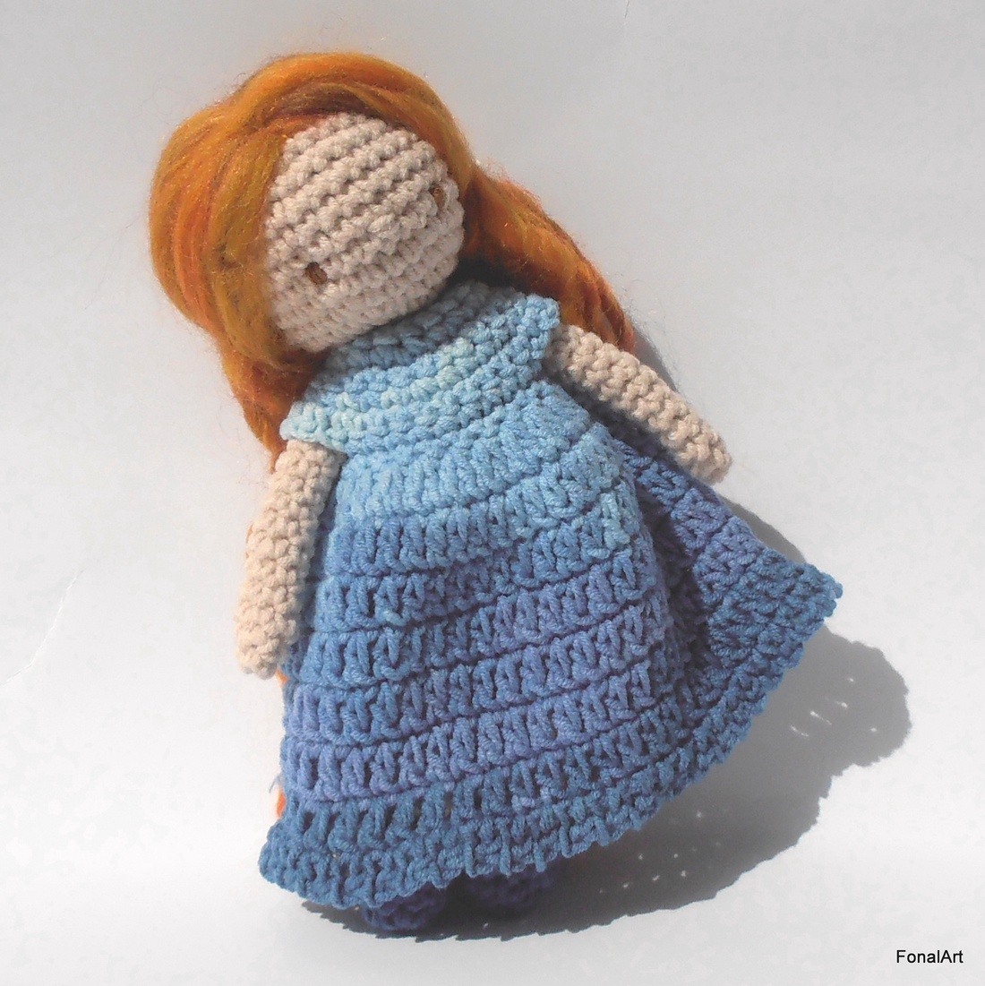 Valborg baba, kézzel készített öltöztethető baba -  - Meska.hu