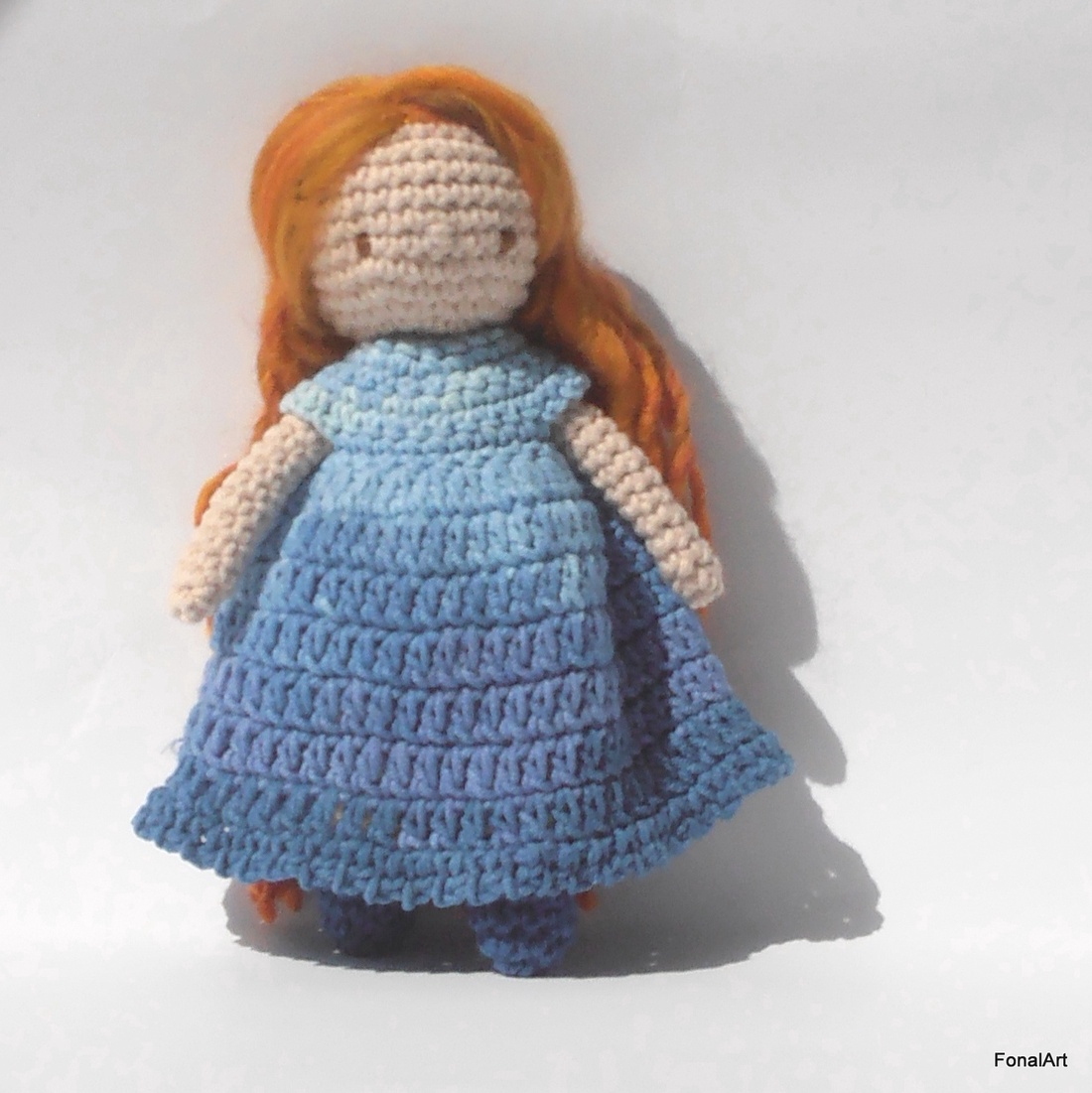 Valborg baba, kézzel készített öltöztethető baba -  - Meska.hu