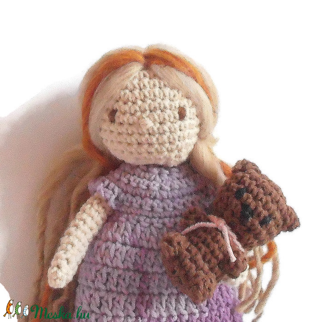 Emma baba ruhatárral, kézzel készített öltöztethető baba díszdobozban. - játék & sport - baba & babaház - öltöztethető baba - Meska.hu