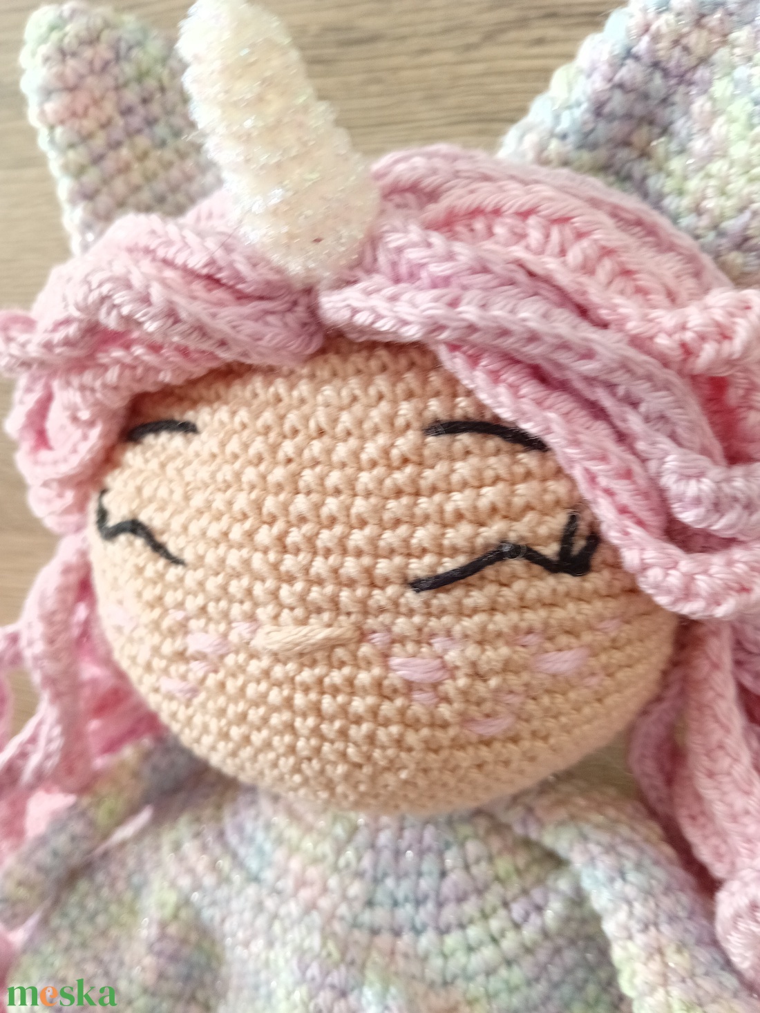 Unikornis pizsamás kislány - játék & sport - baba & babaház - baba - Meska.hu