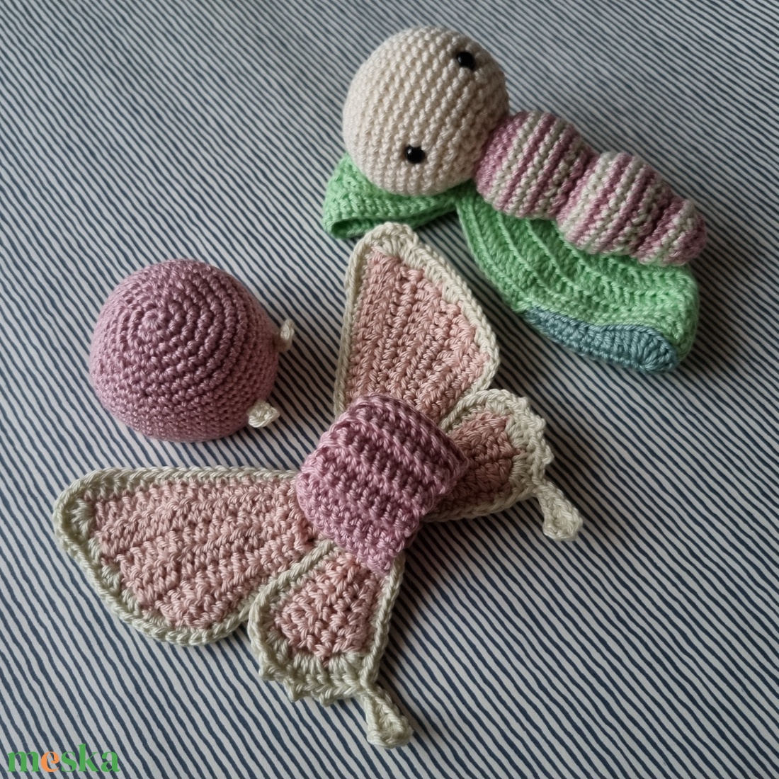 Horgolt rózsaszín pillangó amigurumi - játék & sport - plüssállat & játékfigura - más figura - Meska.hu Horgolt rózsaszín pillangó amigurumi - játék & sport - plüssállat & játékfigura - más figura - Meska.hu