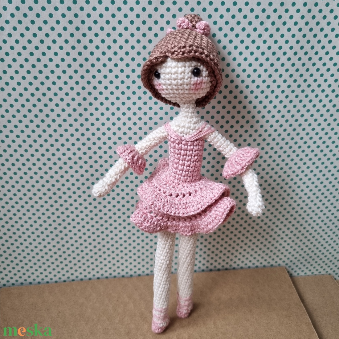 Horgolt balerina amigurumi - játék & sport - baba & babaház - baba - Meska.hu