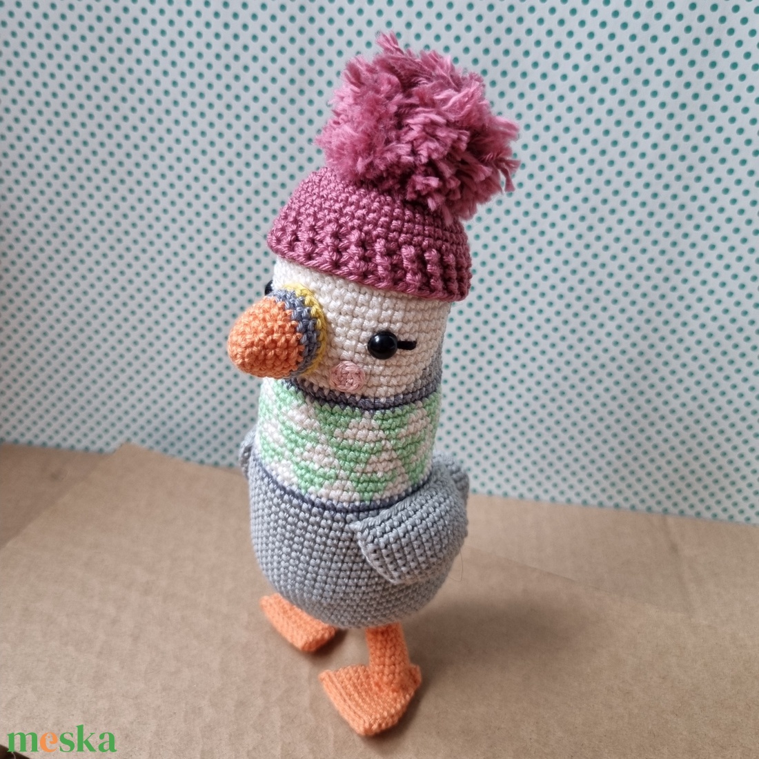 Horgolt puffin, északi lunda amigurumi - játék & sport - plüssállat & játékfigura - madár - Meska.hu Horgolt puffin, északi lunda amigurumi - játék & sport - plüssállat & játékfigura - madár - Meska.hu