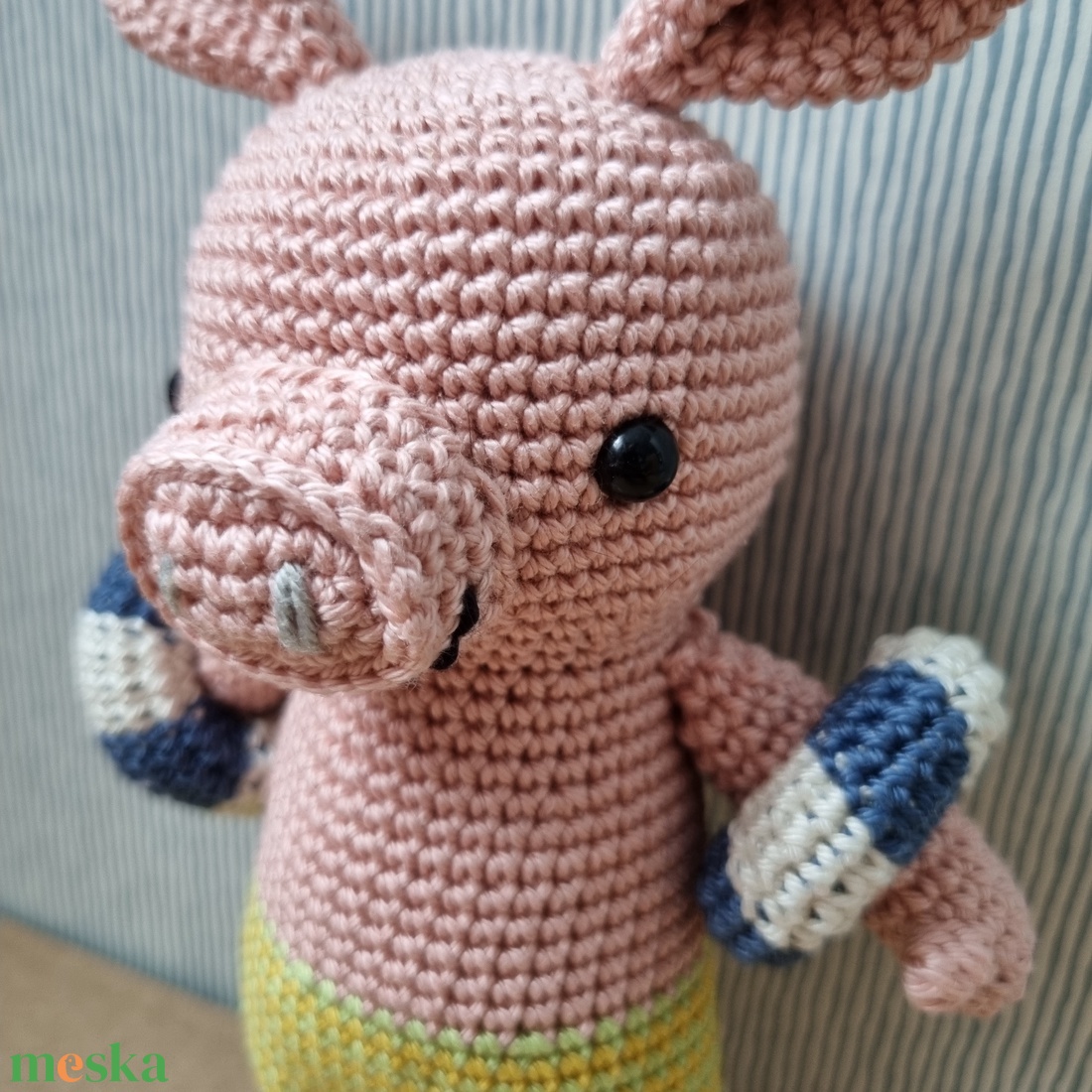 Horgolt malac amigurumi - játék & sport - plüssállat & játékfigura - malac - Meska.hu Horgolt malac amigurumi - játék & sport - plüssállat & játékfigura - malac - Meska.hu