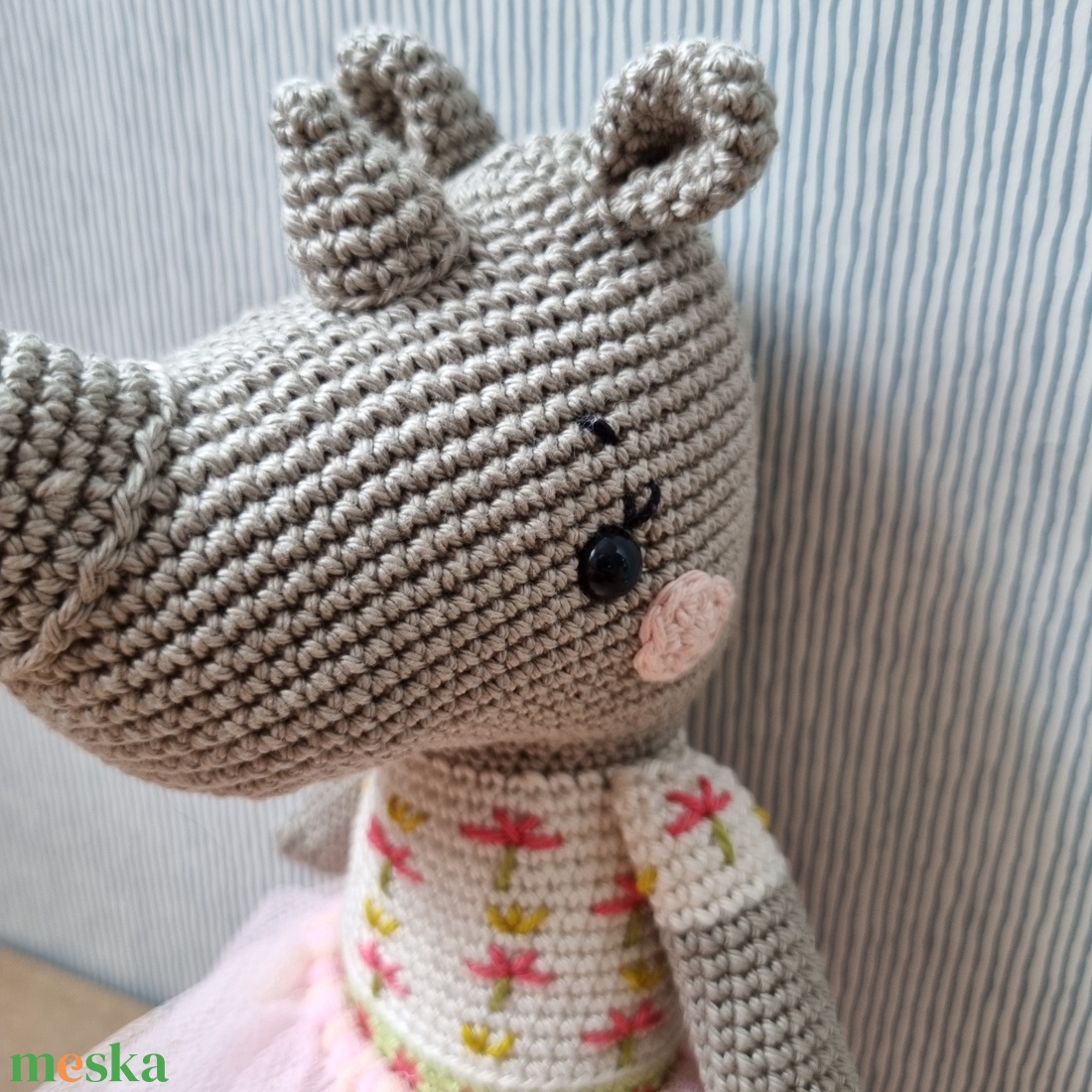 Horgolt orrszarvú amigurumi - játék & sport - plüssállat & játékfigura - más figura - Meska.hu Horgolt orrszarvú amigurumi - játék & sport - plüssállat & játékfigura - más figura - Meska.hu