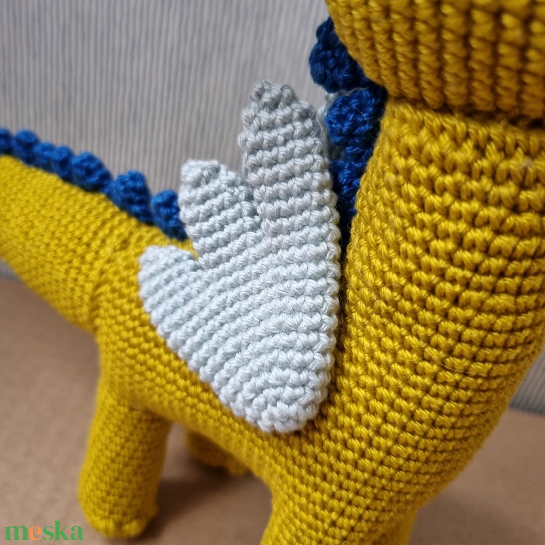 Horgolt sárkány amigurumi - játék & sport - plüssállat & játékfigura - plüss sárkány - Meska.hu Horgolt sárkány amigurumi - játék & sport - plüssállat & játékfigura - plüss sárkány - Meska.hu