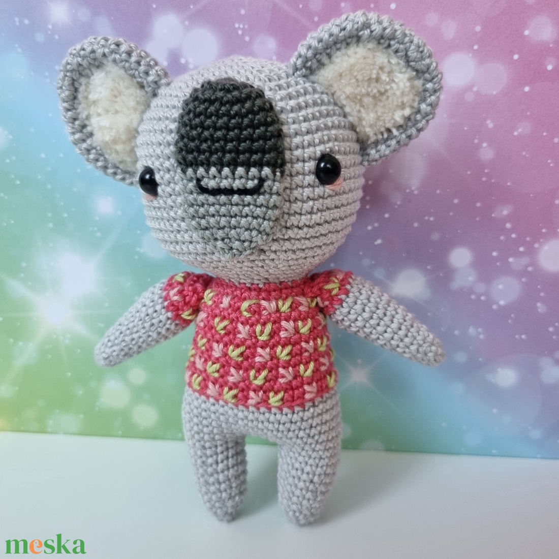 Horgolt koala amigurumi - játék & sport - plüssállat & játékfigura - más figura - Meska.hu Horgolt koala amigurumi - játék & sport - plüssállat & játékfigura - más figura - Meska.hu