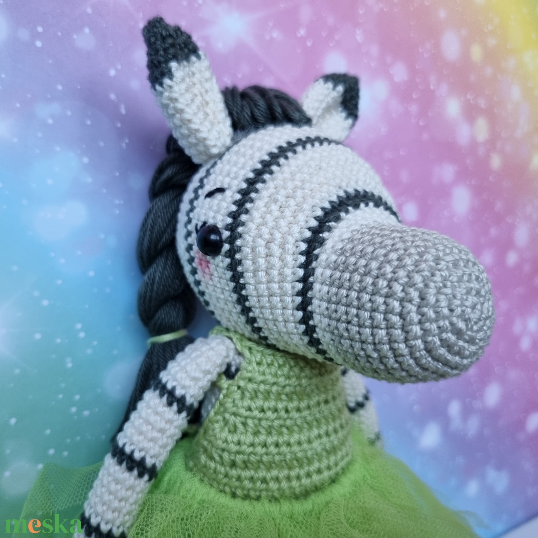 Horgolt zebra amigurumi - játék & sport - plüssállat & játékfigura - ló - Meska.hu Horgolt zebra amigurumi - játék & sport - plüssállat & játékfigura - ló - Meska.hu
