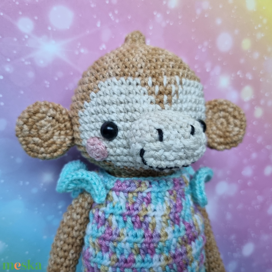 Horgolt majom amigurumi - játék & sport - plüssállat & játékfigura - majom - Meska.hu Horgolt majom amigurumi - játék & sport - plüssállat & játékfigura - majom - Meska.hu