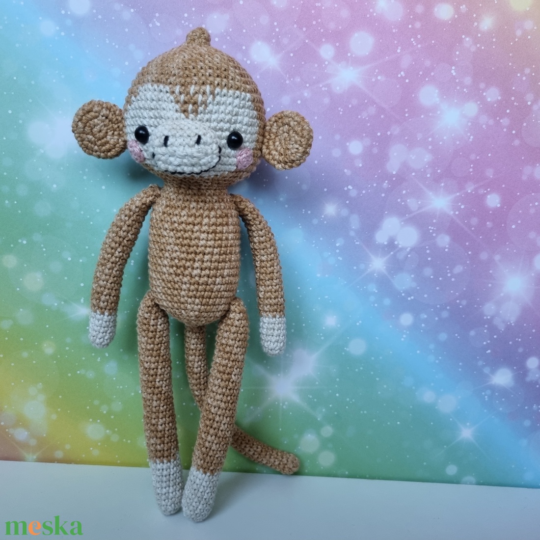 Horgolt majom amigurumi - játék & sport - plüssállat & játékfigura - majom - Meska.hu Horgolt majom amigurumi - játék & sport - plüssállat & játékfigura - majom - Meska.hu