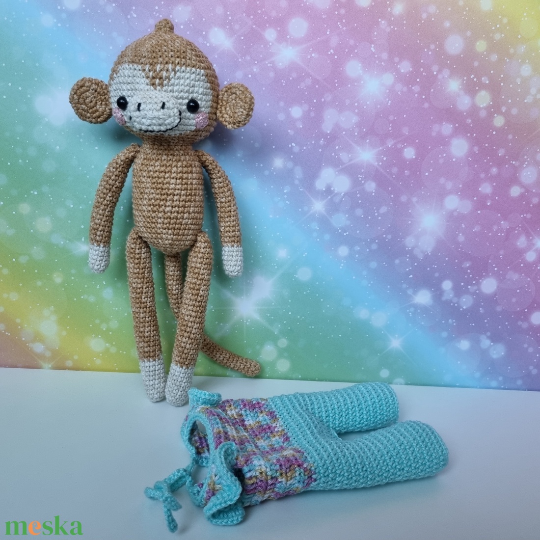 Horgolt majom amigurumi - játék & sport - plüssállat & játékfigura - majom - Meska.hu Horgolt majom amigurumi - játék & sport - plüssállat & játékfigura - majom - Meska.hu