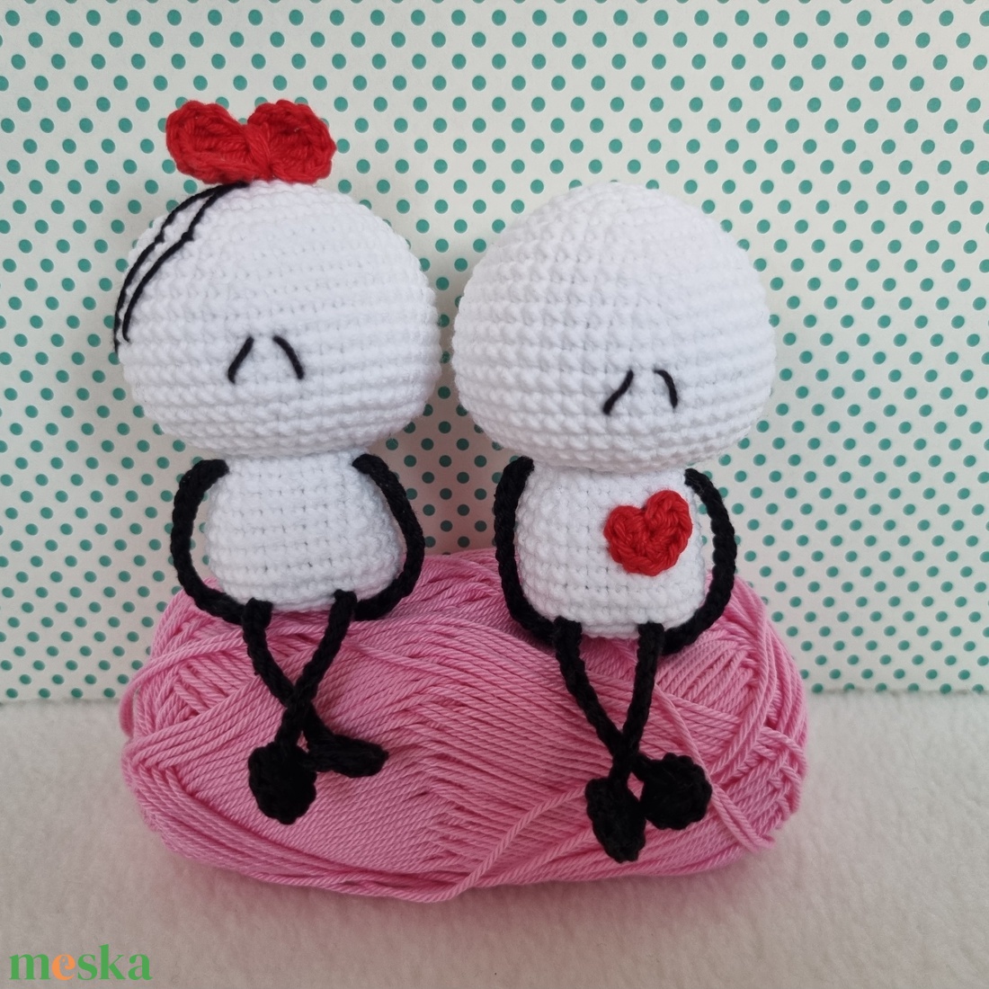 Horgolt Bigli Migli amigurumi - játék & sport - plüssállat & játékfigura - más figura - Meska.hu Horgolt Bigli Migli amigurumi - játék & sport - plüssállat & játékfigura - más figura - Meska.hu