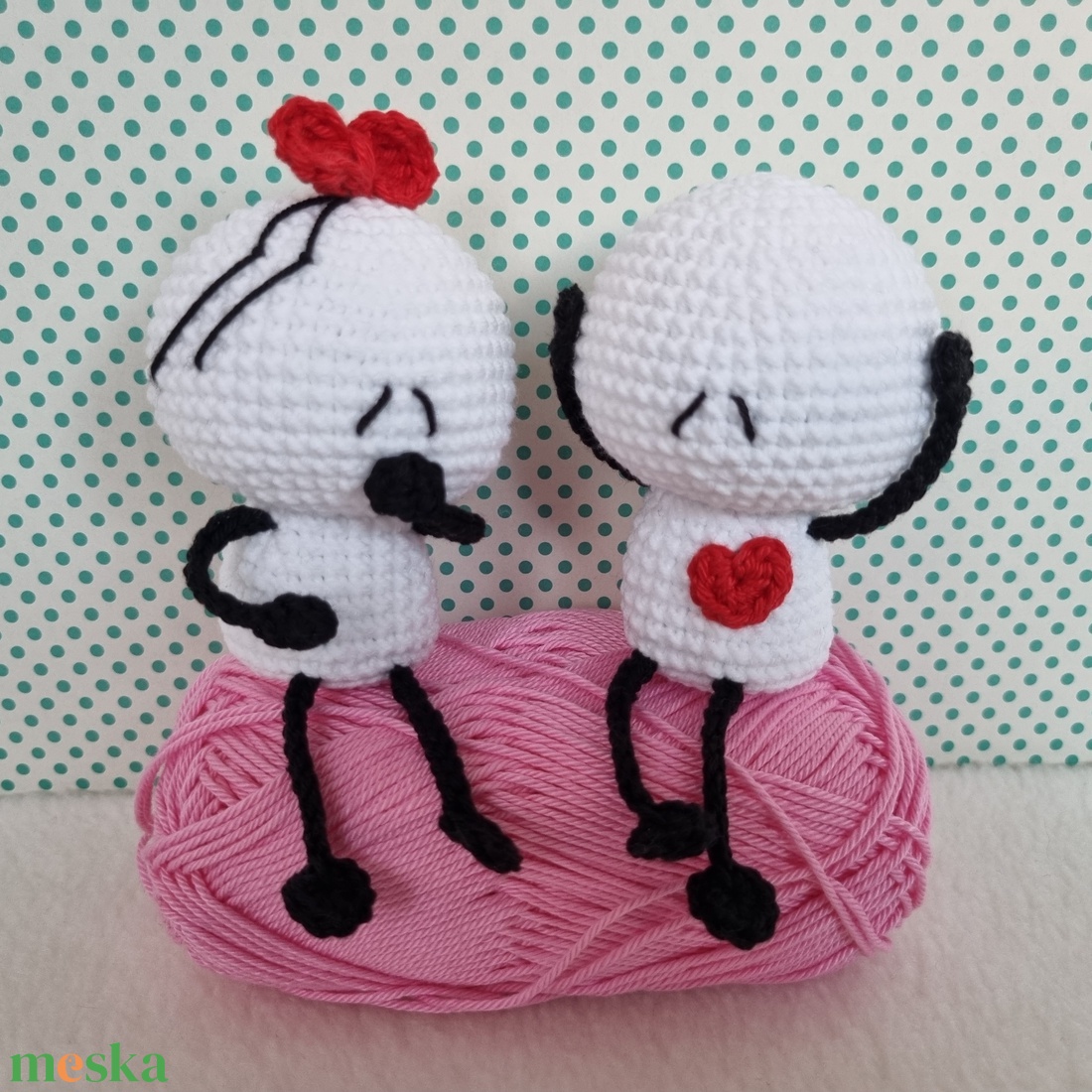 Horgolt Bigli Migli amigurumi - játék & sport - plüssállat & játékfigura - más figura - Meska.hu Horgolt Bigli Migli amigurumi - játék & sport - plüssállat & játékfigura - más figura - Meska.hu