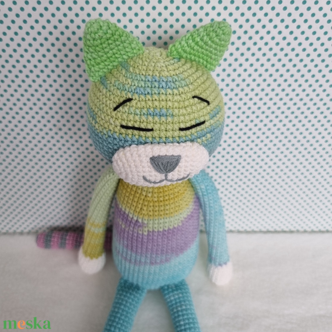 Horgolt macska amigurumi #4 - játék & sport - plüssállat & játékfigura - cica - Meska.hu Horgolt macska amigurumi #4 - játék & sport - plüssállat & játékfigura - cica - Meska.hu