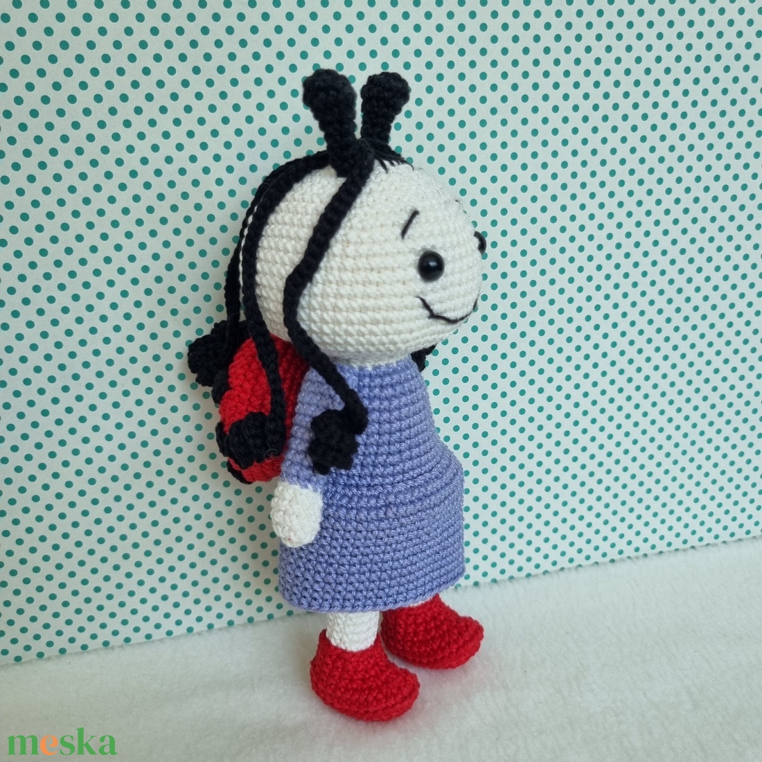 Horgolt Babóca amigurumi - játék & sport - plüssállat & játékfigura - plüss mesefigurák - Meska.hu