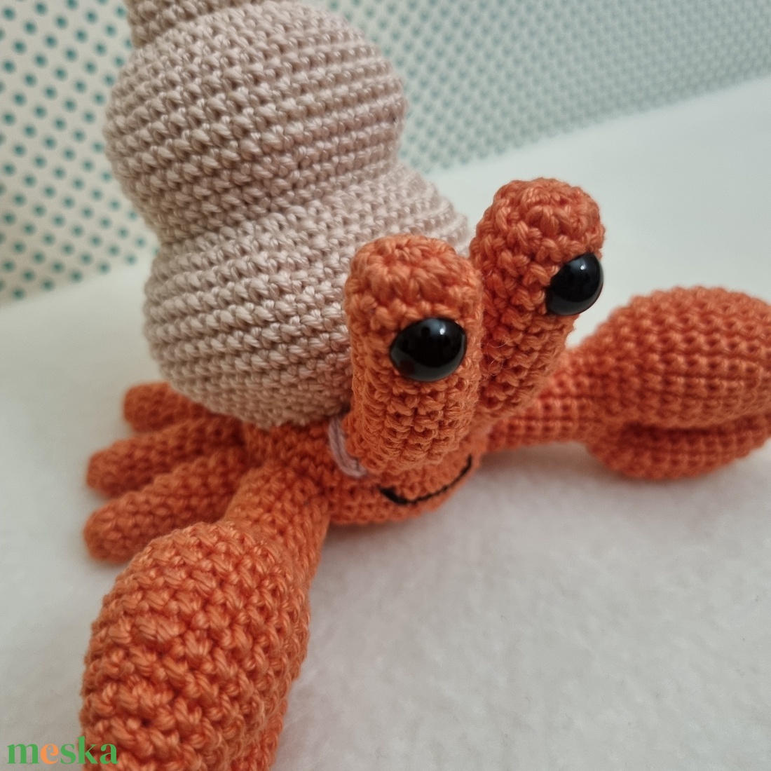 Horgolt rák amigurumi - játék & sport - plüssállat & játékfigura - más figura - Meska.hu Horgolt rák amigurumi - játék & sport - plüssállat & játékfigura - más figura - Meska.hu